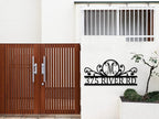 House Numbers for Outside With Custom Initial, Custom Metal House Numbers Sign, Address Numbers for House, Address Plaque for House, Outdoor Numbers for House Address, Personalized Metal Address Sign
