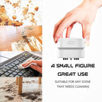 TRZLIFE Desk Vacuum Cleaner, Rechargeable and Durable Mini Desktop Vacuum with Bonus Accessories Desk Cleaner Sucks Tiny Items and Crumbs from Desktop Drawer Countertop Ideal as a Valentine's Day gift