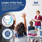 EPI Spiral Notebook | Wide - 70 Sheets, Durable Spiral Binding | 10.5 x 8 in | Classroom Supplies | School, Office, Note Taking, Journaling - 3 Pack