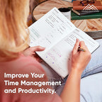 Daily Planner 2026 (5" x 8") - The Ultimate Daily Workflow Planner with Hourly Schedule & Task List to Achieve Your Goals by PRODUCTIVITY STORE (A5, Brown)