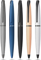 Cross ATX Refillable Ballpoint Pen Presented in a Luxury Gift Box - Medium Point, Black Ink, Sandblasted Black