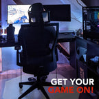 DESKU - Octagon Gaming Chair Mat, Computer and Office Chair Mat for Hard Floors, Clear, 46 Inches x 49.5 Inches, Made in The USA