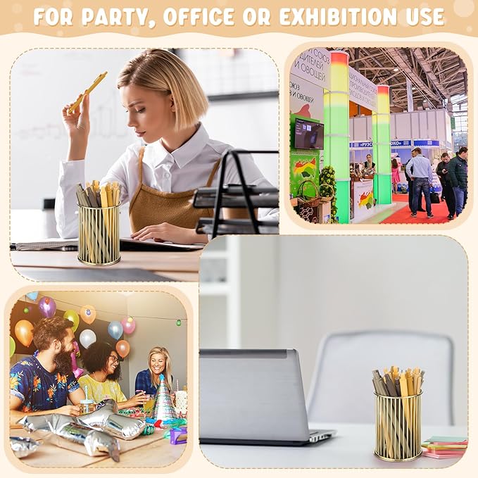 50 Pcs Ballpoint Pens Bulk Retractable Writing 1. 0 mm Black Ink Cute Pens Smooth Writing Color Fancy Gift for Teacher Student Employee Office School Home Baby Shower Supplies (Brown Series)