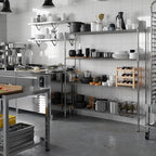Regal Altair 14" Deep x 60" Wide x 64" Height Wire Shelving Kit | 4-Tier | NSF Commercial Storage Rack Unit