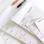 321Done Magnetic Meal Planning Notepad - Large Letter Size (8.5x11) Weekly Menu Planner Tear-Off Refrigerator Fridge Shopping List Meals Grocery Memo Pad - Perforated Monday Start, Made in USA
