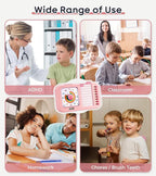 3-in-1 Visual ADHD Timer for Kids & Adults with Planning Board, Task Timer, Chore Chart & Visual Schedule Planner, Autism & ADHD Tools with Checklist for Homeschool Supplies, Home, School (Pink)
