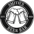 Personalized Brewery Metal Sign Custom Beer Room Décor, Custom Beer Metal Sign, Custom Beer Brewing Sign,Gift for Him, Housewarming Gift Christmas gift