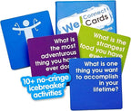 We! Connect Cards - Conversation Cards to Build Trust & Connection - Ideal Office Games, Ice Breakers & Educational Team Building Games - Featured by TEDx (60 Color-Coded Pieces)