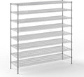 Regal Altair 21" Deep x 72" Wide x 74" Height Wire Shelving Kit | 8-Tier | NSF Commercial Storage Rack Unit
