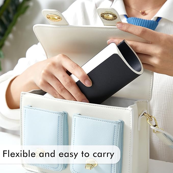 8 Pack Soft Cover Journal Bulk, Feela Notebooks College Ruled for Work, Lined Travel Journal for Women Men, Note Taking Notebook School Supplies Business Writing, 8.2” x 5.5”, A5, Black