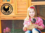 Chicken Coop Signs, Chicken Coop Decor, Chicken Coop Accessories, Custom Farm Sign, Personalized Fluffy Butt Hut Chicken Sign,Funny Signs for Chicken Coops, Chicken Metal Signs for Coop Funny Outdoor