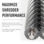 IDEAL Special High-Cling Lubricating Oil for ideal Shredders, Great for Any Automatic Oiler, Non-Toxic, Non-Detergent, Extend Life of Your Shredder (4 Bottles, 1 Gallon Each)