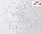 EXLIBRIS Custom Book Embosser - Library & Monogram Stamp