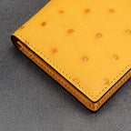 Leather Business Card Case Holder for Men & Women, Italian Calfskin