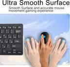 Blue Cloud XXL Large Extended Gaming Mouse Pad Computer Mat Aesthetics Mousepad, Office Decor Desk Pad, Laptop Keyboard and Mouse Mat, Non-Slip Desk Matt with Stitched Edge, 31.5''x15.7''