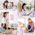 Audab 2Pcs Dry Erase Chore Chart for Kids, Magnetic Checklist Board, My Chores Slider Chart to Do List Board, Routine Reward Chart Schedule Board Task Tracker for Home Refrigerator, Wall, Desk (Pink)