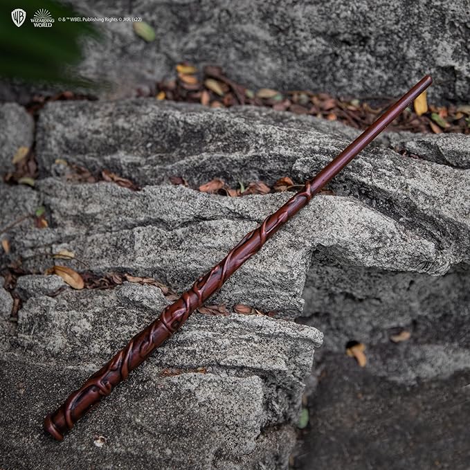 Cinereplicas Harry Potter - Hermione Granger Wand Pen with Stand & Lenticular Bookmark - Official License