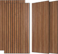 AUTORIFIC Wood Veneer Acoustic Panels, 4 Pack 47.2”x23.6” Sound Panels, Decorative Large Wood Panels for Wall, for Office,Home Theater,Studio,Living Room, Cherry(Mitred)