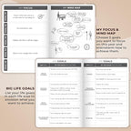 Clever Fox Planner – Undated Weekly & Monthly Planner for Productivity, Time Management & Goals – Organizer Journal – A5 (Rose Gold)
