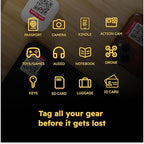 Lost Item QR Code Stickers | Customizable QR Code Labels for Storage, Moving, Recovery