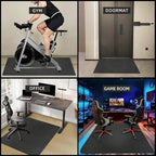 Office Chair Mat for Hard Floor, 48"x36" Computer Chair Mat, Multi-Purpose Desk Floor Protector for Work, Home, Gaming