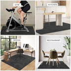 Office Chair Mat for Hard Floor, 48x36 inches Computer Chair Mat, Multi-Purpose Desk Floor Protector for Work, Home, Gaming