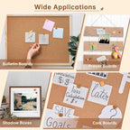 GOOLADA 300Pcs Wooden Push Pins,2 Colors and 7 Types Decorative Thumb Tacks, Cute Thumb Tacks, Wood Pushpins for Cork Board, Wooden Thumbtacks for Bulletin Board, Cubicle Wall, Cork Board Accessories