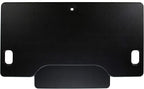Rocelco 46" Large Height Adjustable Standing Desk Converter - Quick Sit Stand Up Triple Monitor Riser - Tall Gas Spring Assist Computer Workstation - Retractable Keyboard Tray - Black (R DADRB-46)