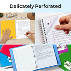 Rosmonde Spiral Notebook 12 Pack, 5 Subject, 300 Pages/Book (150 Sheets), College Ruled, 8 x 10-1/2, School & Office Bulk Spiral Notebooks, Spiral Journal for College, Soft Cover, Assorted Colors