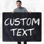 Custom Sign, Custom Street Sign, 11 Font Colors, 13 Font Styles, 4 Hole Options, 22 Sizes, 36x48 Inches, Rust Free DiBound, Fade Resistant, Made in USA by My Sign Center (Chalkboard Black)