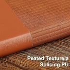 TSFPapier Lined Journal Notebook for Work College Ruled Note Book 5.79"x8.27" A5 PU Leather Daily Journaling 216 Pages for Women Men Writing Home School Supplies Business (Brown)