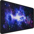 Large Mouse Pad, 31.5x15.7 inch Large Gaming Extended Computer Keyboard Mouse Mat, Water Resist Non-Slip Mousepad Rubber Base Long XXL Desk Mouse Pad for Work & Gaming, Office & Home