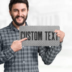 Custom Sign, Custom Street Sign, 11 Font Colors, 13 Font Styles, 4 Hole Options, 22 Sizes, 6x12 Inches, Rust Free DiBound, Fade Resistant, Made in USA by My Sign Center (Diamond Metal)