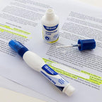 BAZIC Metal Tip Correction Pen & Correction Fluid (2/Pack) (Case of 144)