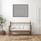 Amanti Art Grey Framed Magnetic Board 35x43 X-Large Vision Board for use with Magnets, 100% Metal Sheet to Display Items as Office Decor or for Home Organization in mudroom, Kitchen or Kids Room