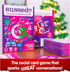 SUSSED The Wacky 'What Would You Do?' Card Game - Ages 8+, 2-8 Players - Kids Stocking Stuffer for Girls, Boys, Tweens - 15-30 Min Playtime - Purple Pack