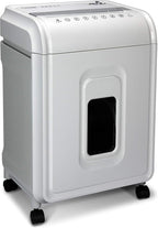 Aurora AU1275MA Professional Grade 12-Sheet Micro-Cut Paper and CD/Credit Card Shredder/ 60 Minutes Continuous Run Time, White/Gray