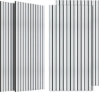 4 Pack Acoustic Wall Panels, Soundproof Panels with Simulated Wood Grain Finish, 47.2”x23.6” Decorative Acoustic Wall Panel for Office,Home Theater,Studio,Living Room, White Oak