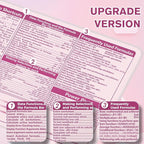iCasso Excel Cheat Sheet Desk Pad,Excel Mouse Pad Shortcuts,Excel Shortcuts Cheat Sheet Keyboard Mat, Extended Large XXL Non-Slip Mousepad with Stitched Edges for Computer(Pink Excel Shortcuts)
