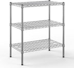 Regal Altair 14" Deep x 30" Wide x 34" Height Wire Shelving Kit | 3-Tier | NSF Commercial Storage Rack Unit