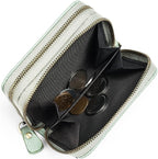GOIACII Small Genuine Leather Wallet for Women, RFID Blocking Credit Card Holder Wallet