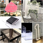 4 Pack 5x7 Inch Acrylic Sheet 1/8" Thick, Cast Acrylic Sheet, Clear Plexiglass Sheets, for Craft Projects, Display Cases, Signs, Photo Frame