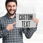 Custom Sign, Custom Street Sign, 11 Font Colors, 13 Font Styles, 4 Hole Options, 22 Sizes, 7x10 Inches, Rust Free DiBound, Fade Resistant, Made in USA by My Sign Center (Concrete)