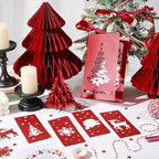 25 Sheets Red Shimmer Cardstock 8.5 x 11Inch Glitter Card Stock 92lb Heavyweight Printer Paper for Wedding Invitations, Crafts, Greeting Cards, Printing UAP18RE025