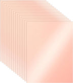 100 Sheets Pink Shimmer Cardstock 8.5 x 11 Scrapbooking Paper, 92lb Heavyweight Glossy Paper Card Stock for DIY Making Cards, Wedding, Greeting Cards, Invitations, Party Decorations