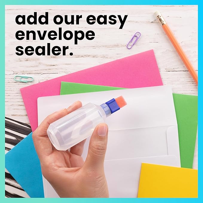 ExcelMark Address Stamp - Custom Return Address Stamp with Elegant Designs, Vibrant Colors & Patterns – Perfect for Mail, Invitations & Gifts (Pink Mount, Signature Script)