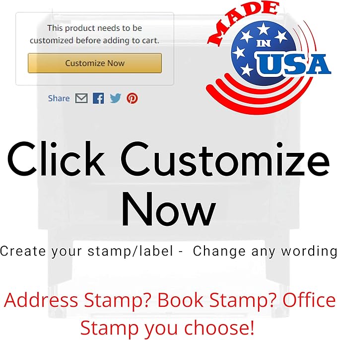 Custom Address Stamp Personalized Self Inking Stamps Custom Return Address Stamper Wedding Favor Stamp Rubber Stamper (No Ink)
