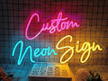 Custom Neon Sign,Gifts for girl,kids,Christmas, Wedding Party,Family,Bar,Salon.led sign &Company Logo or Business Name light sign,birthday present.