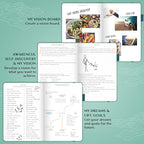 Legend Planner – Weekly & Monthly Life Planner to Hit Your Goals & Live Happier. Organizer Notebook & Productivity Journal. A5 (Viridian Green)