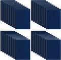 Yahenda 36 Pcs Spiral Notebook Bulk A5 Journal Lined 8.3'' x 5.5'' Writing Composition Paper Small Notepad Subject Notebook for Students Office Business Back to School Supplies (Deep Blue)